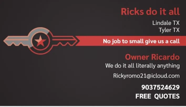 Custom lawn care service in Tyler, TX - Ricks do it all