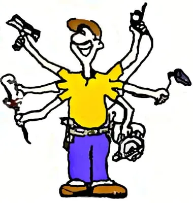 Ricks Handyman and Yard Service Logo