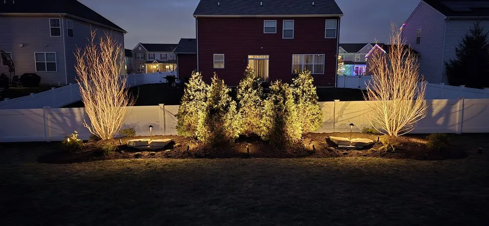 Custom garden landscaping in Bolingbrook, IL by Rick's Landscaping & Lawn Care