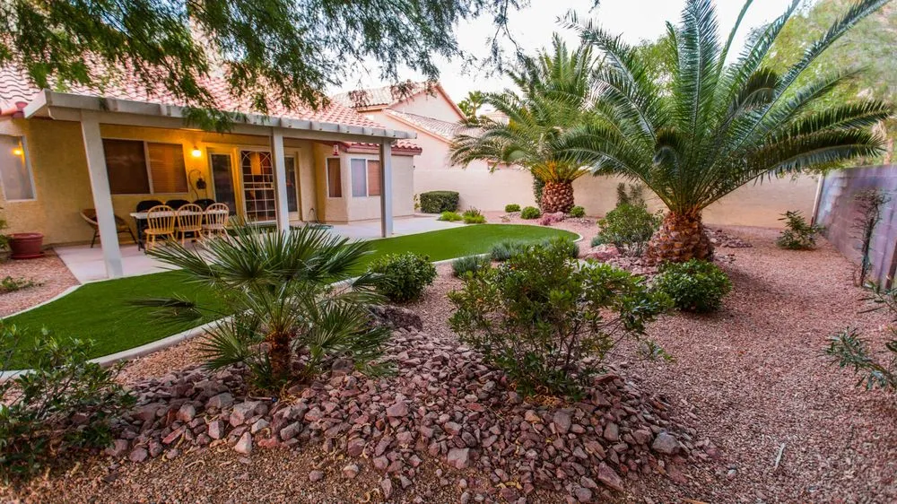 Reliable landscape installation for beautiful yards in Las Vegas, NV by Rick's Lawn & Landscaping