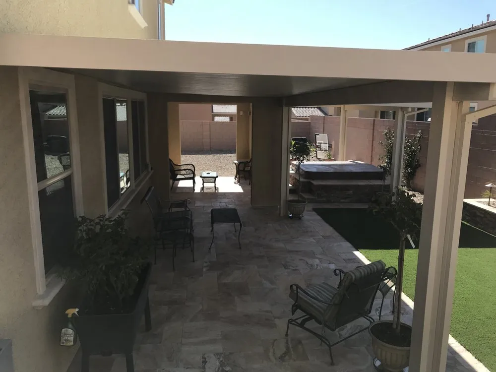 Top-rated yard maintenance for year-round maintenance in Las Vegas, NV by Rick's Lawn & Landscaping