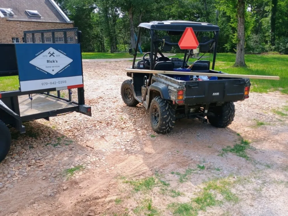 Professional landscaping services in Weimar, TX - Rick's Mowing and Landscaping