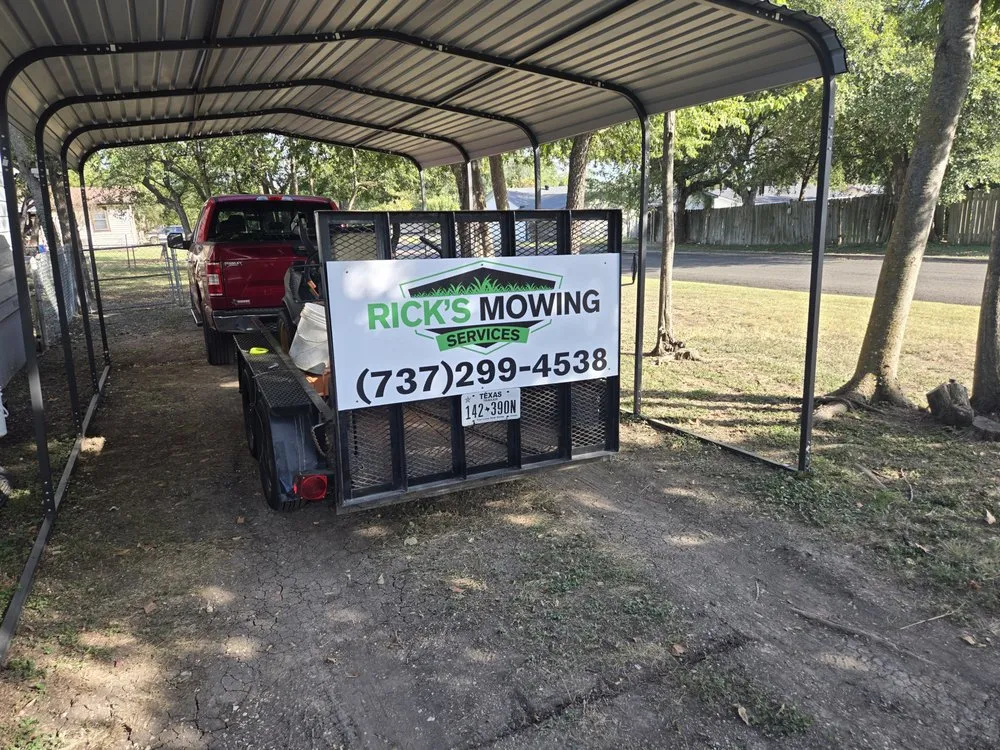 Reliable yard cleanup service in Copperas Cove, TX by Rick's Mowing Services