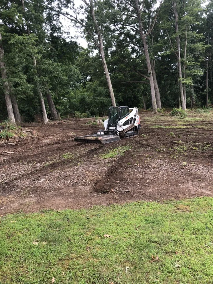 Local residential landscaping in Spartanburg, SC by Ricky's Bobcat