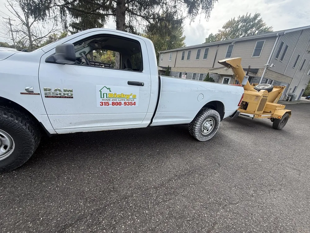 Affordable landscape installation for residential properties in Liverpool, NY by Ricky's Home and Lawn