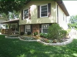 Custom residential landscaping in Grandview, TX by Ricky's Landscaping