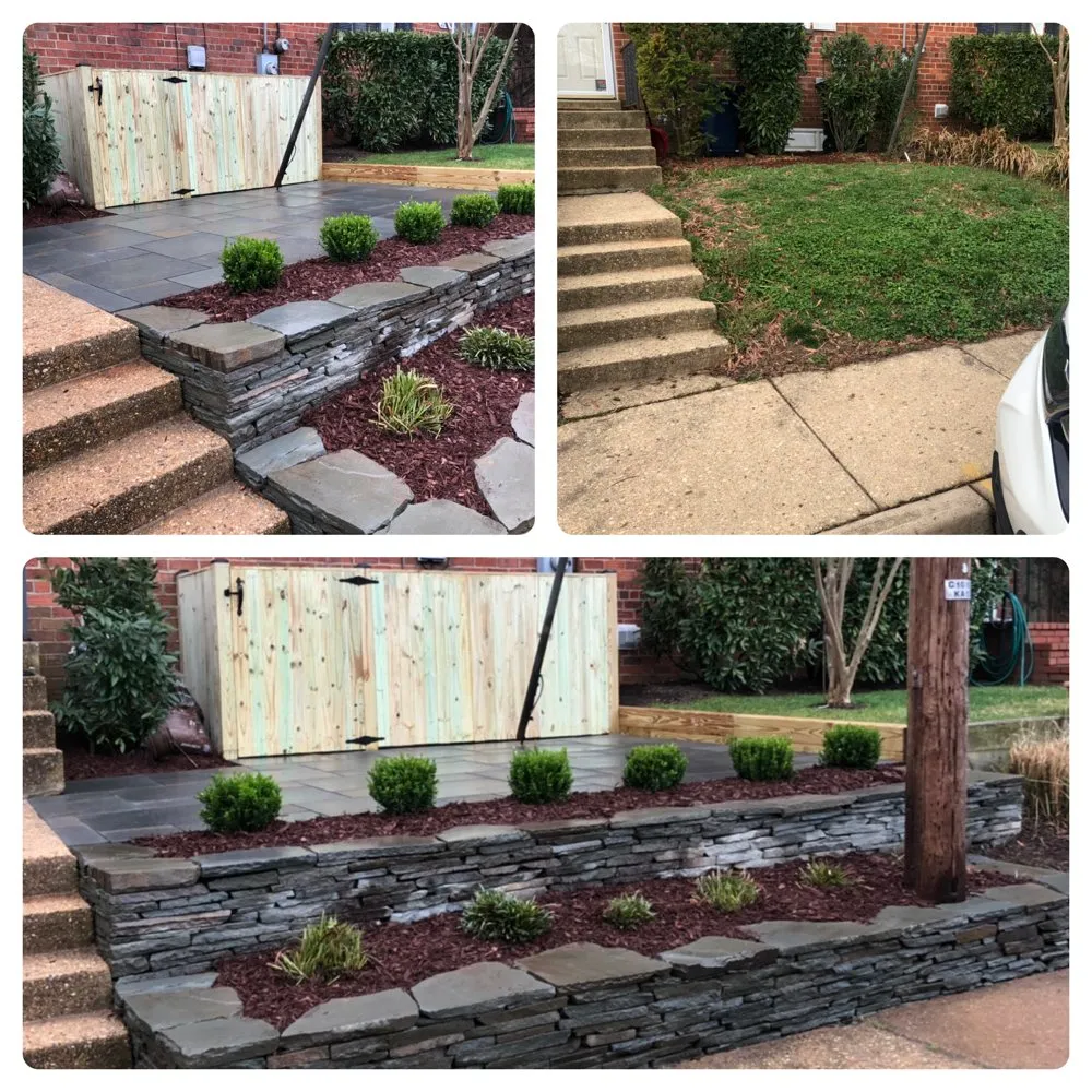 Custom landscape design experts serving Springfield, VA - Rickys Lawn and Landscaping Services
