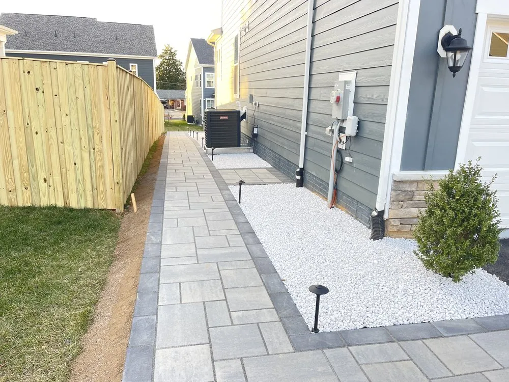 Professional landscape installation for outdoor upgrades across Springfield, VA - Rickys Lawn and Landscaping Services