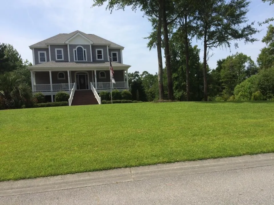 Custom outdoor landscaping for residential properties in Wilmington, NC by Rico Landscaping and Maintenance