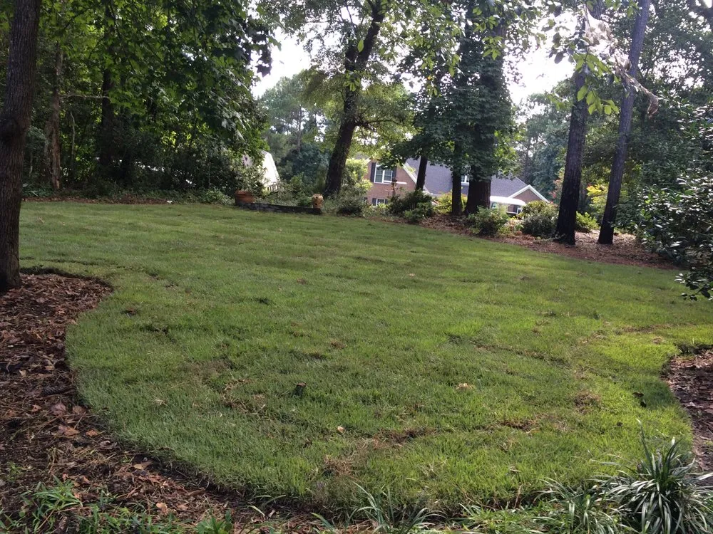 Custom garden landscaping in Wilmington, NC by Rico Landscaping and Maintenance