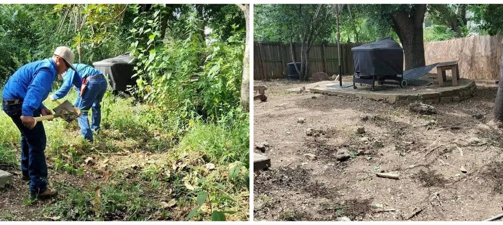 Professional yard maintenance for beautiful yards in Red Oak, TX by Rico Landscaping DFW