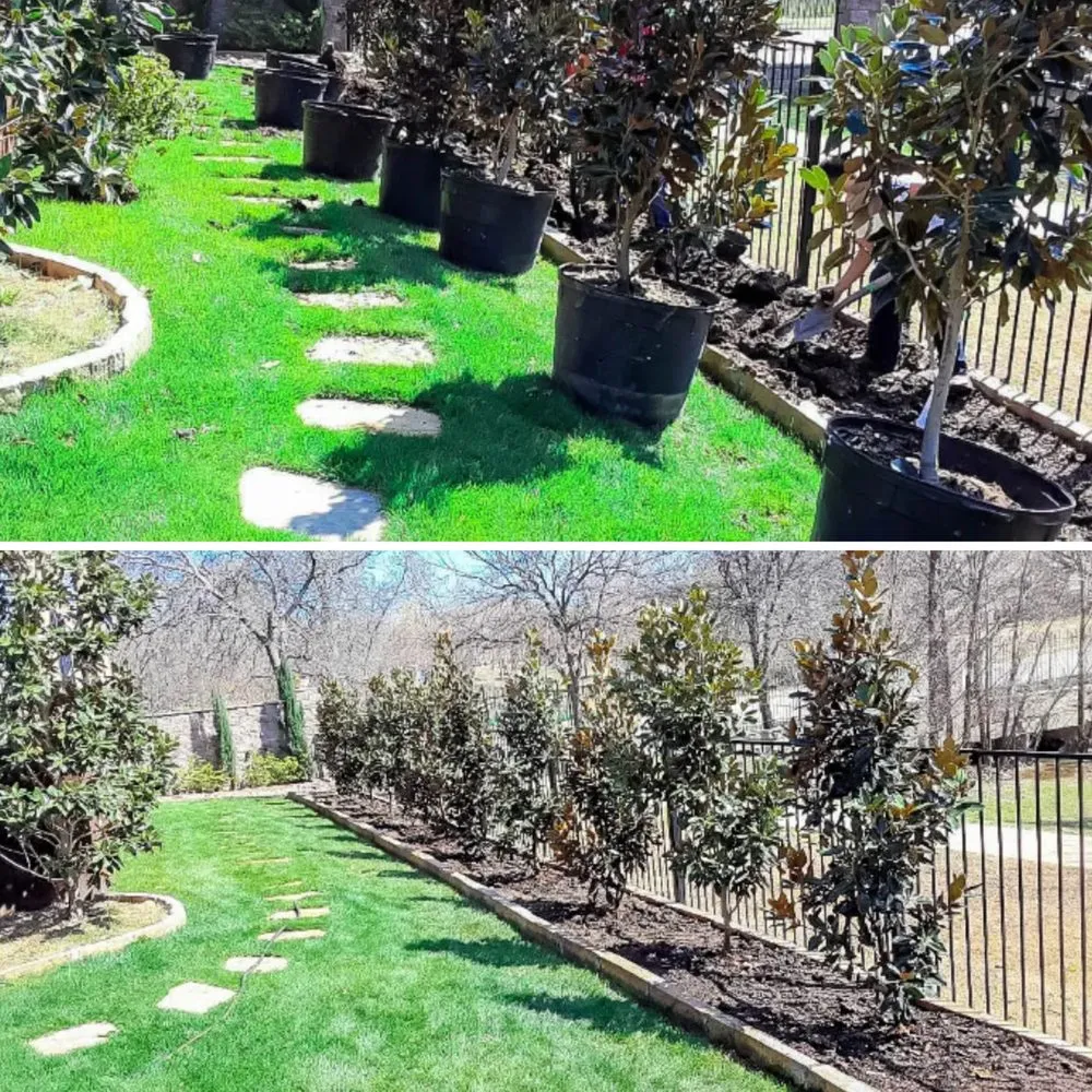 Top-rated outdoor landscaping experts serving Red Oak, TX - Rico Landscaping DFW