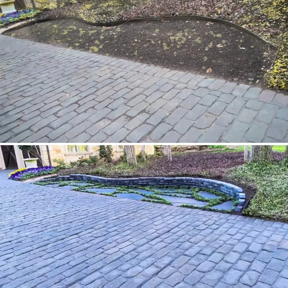 Professional landscape installation in Red Oak, TX by Rico Landscaping DFW