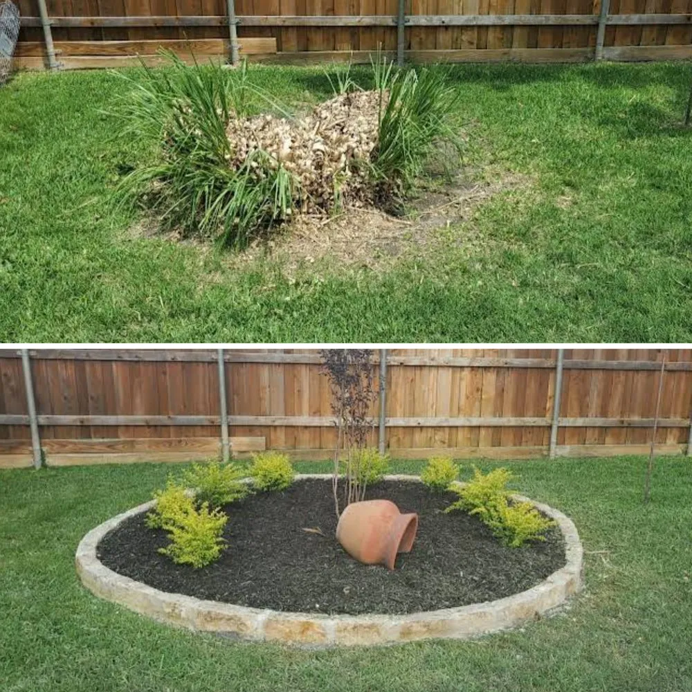 Local landscaping services with custom design in Red Oak, TX by Rico Landscaping DFW