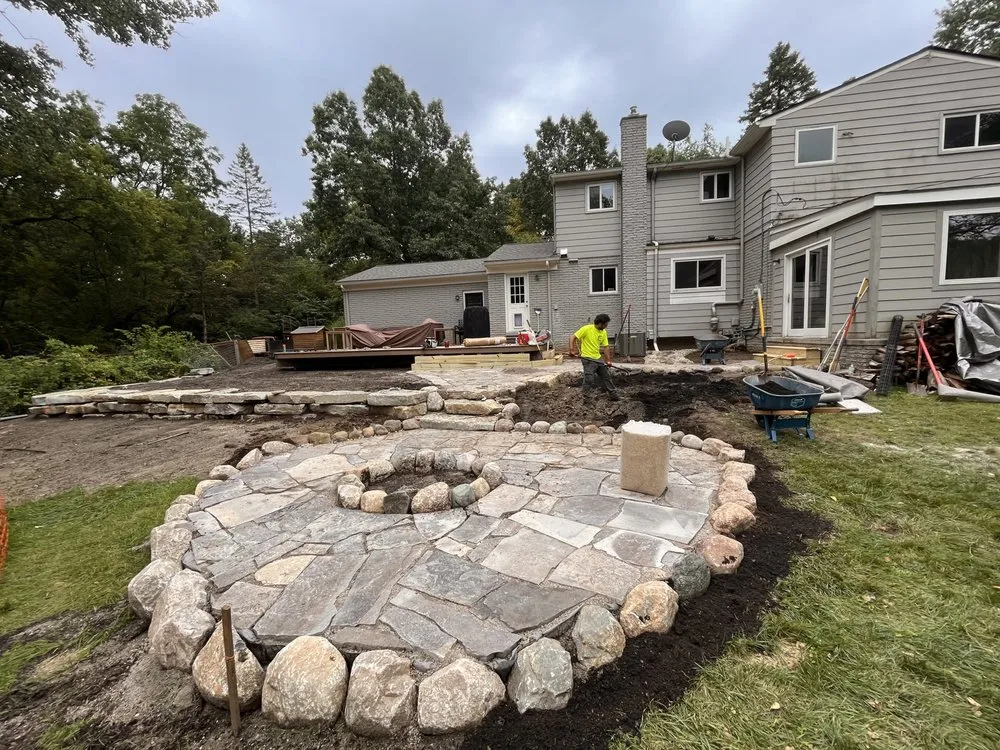 Professional garden landscaping near you across Detroit, MI - Rico’s Landscaping