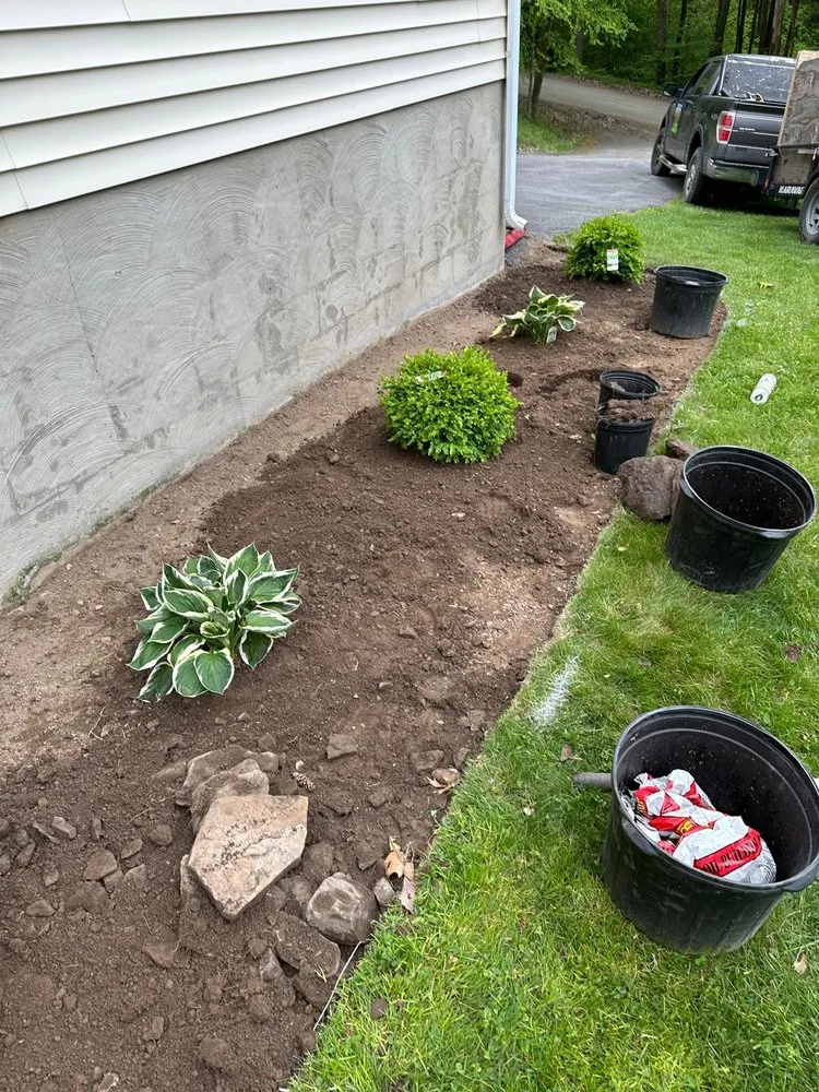 Professional outdoor landscaping in Scranton, PA by Rico's Landscaping