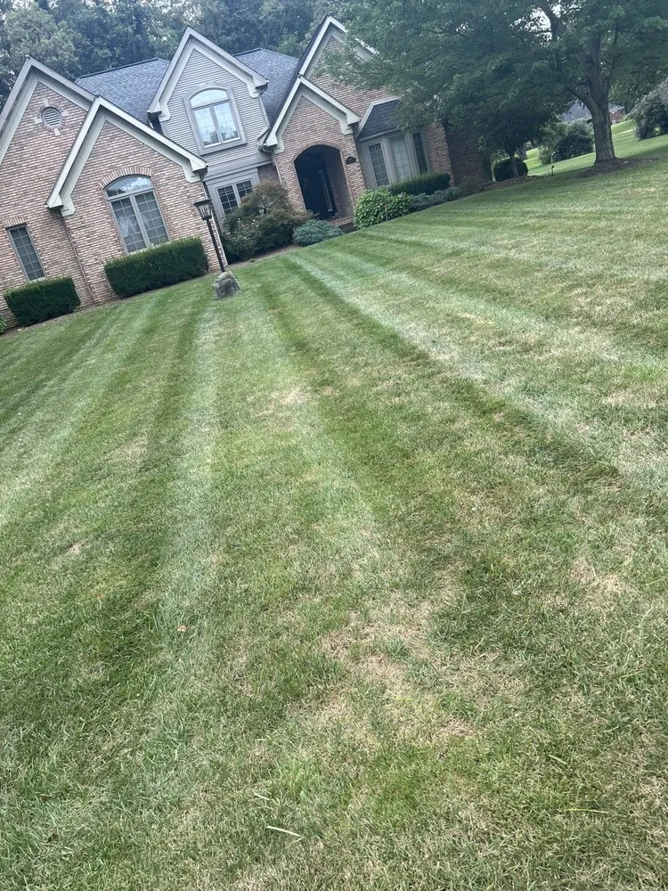 Affordable outdoor landscaping in Henderson, KY by Rideout’s Property Services