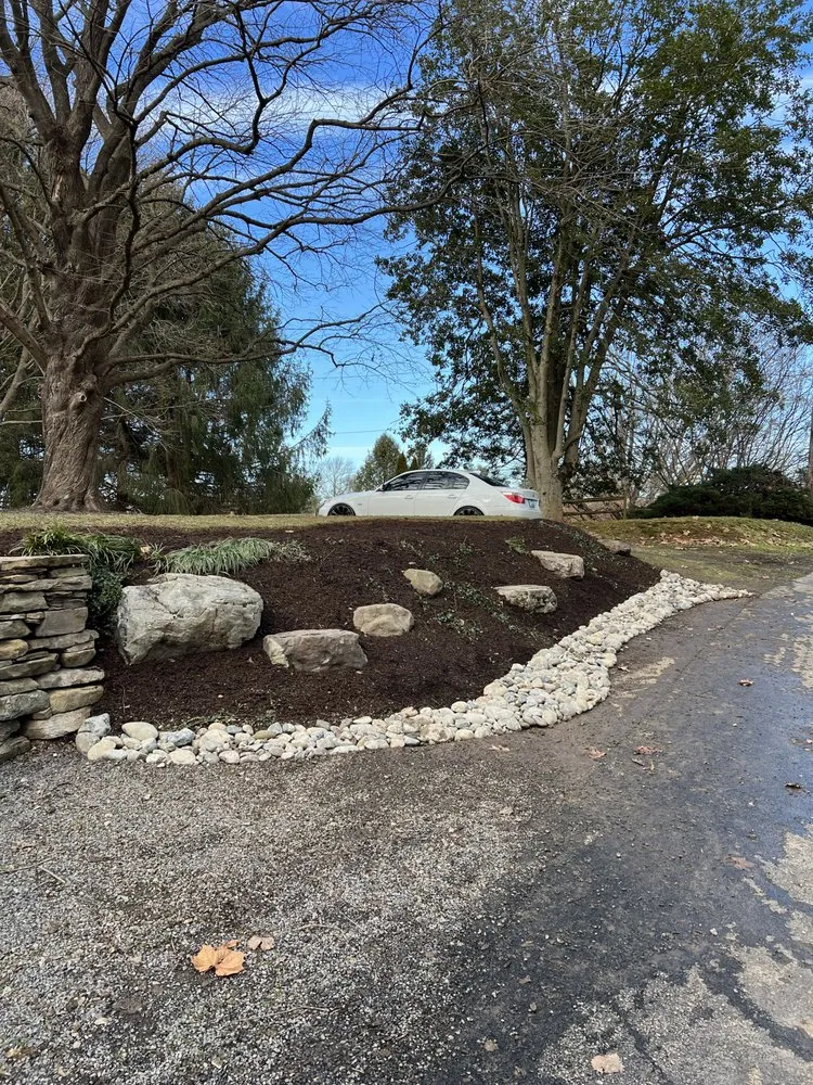 Trusted garden landscaping for year-round maintenance across Luthvle Timon, MD - Rider Lawn Service