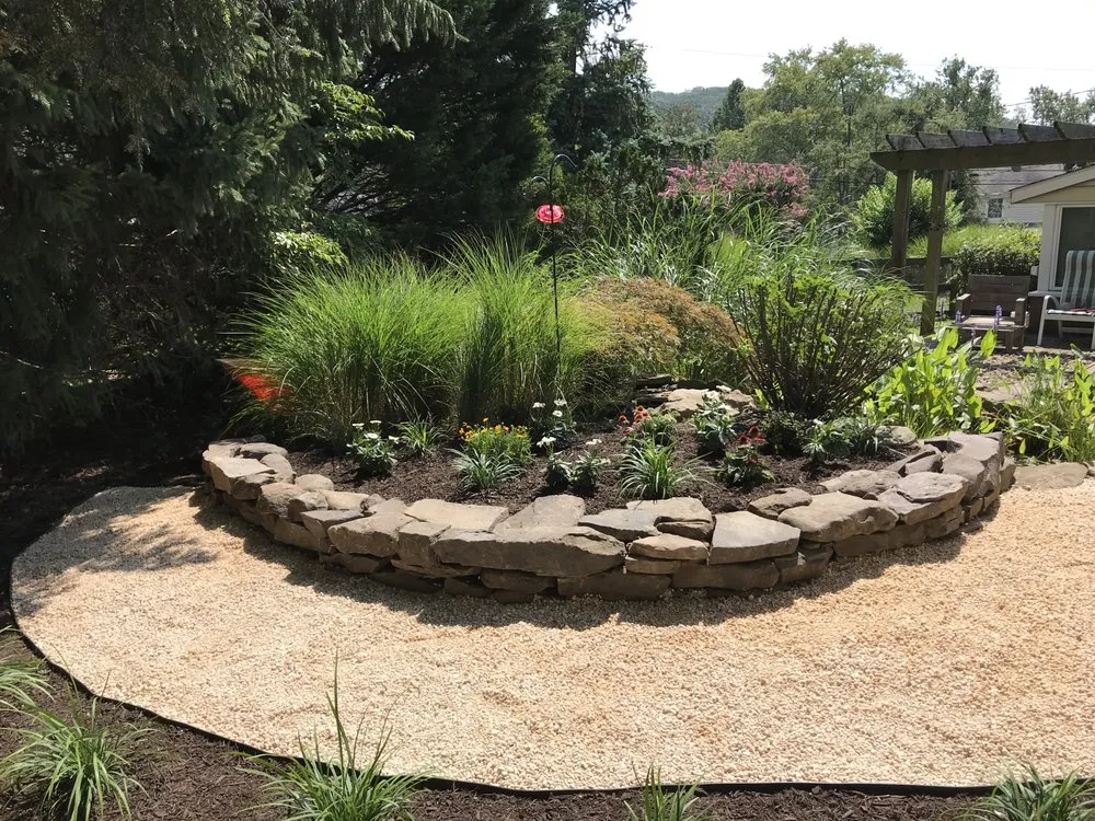 Custom landscape design in Luthvle Timon, MD - Rider Lawn Service