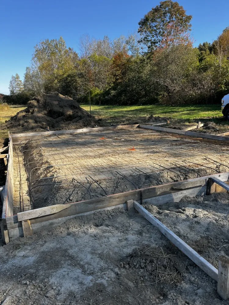 Custom landscape design in Wolcott, VT by Ridge Construction