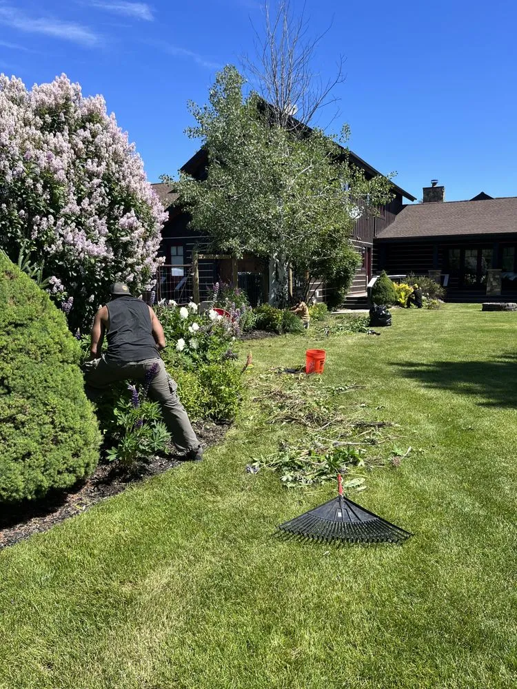 Local outdoor landscaping for year-round maintenance in Kalispell, MT by Ridgeline landscaping