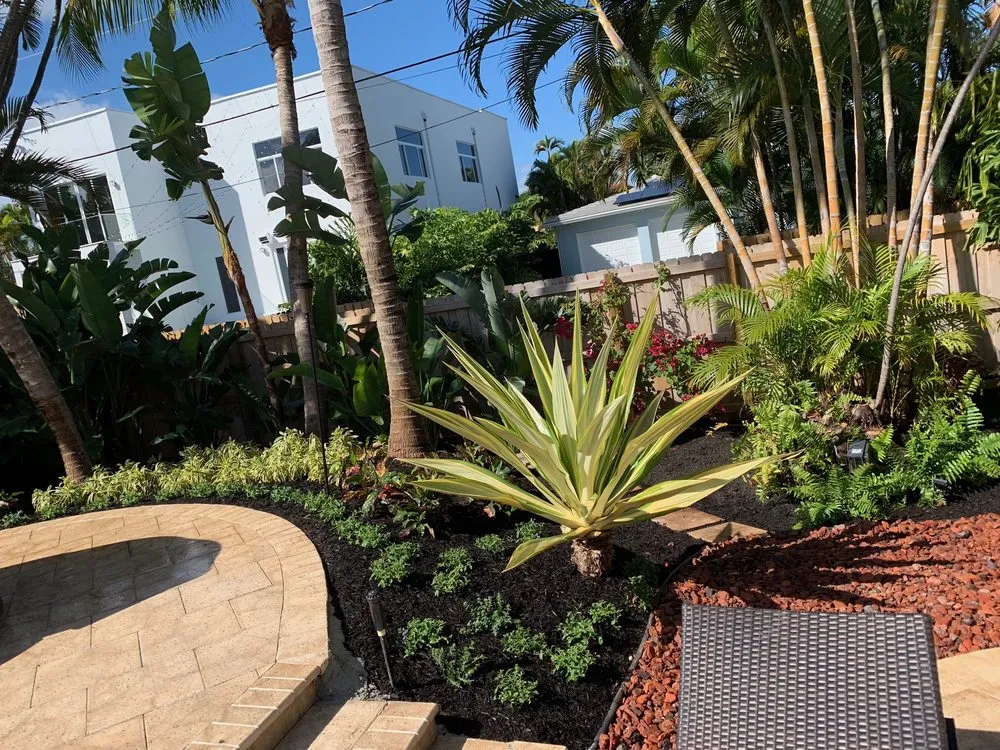 Professional landscape design for outdoor upgrades in Davie, FL by Ridge's Landscaping & Lawn Service