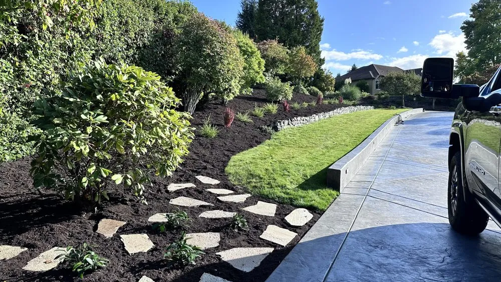 Affordable landscape installation with custom design across Gig harbor, WA - Ridgewood Landscapes