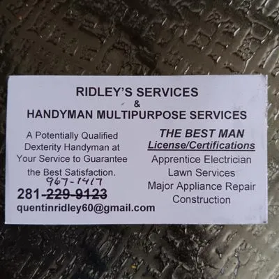 Ridley's Service