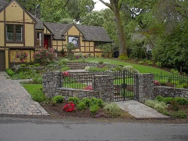 Custom garden landscaping in Danville, CA by Riedel Precision Landscaping