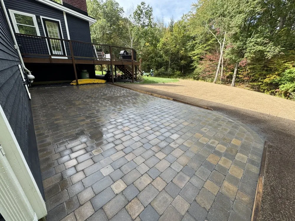 Custom landscaping services for outdoor upgrades in Milford, NH by Riggins Hardscaping