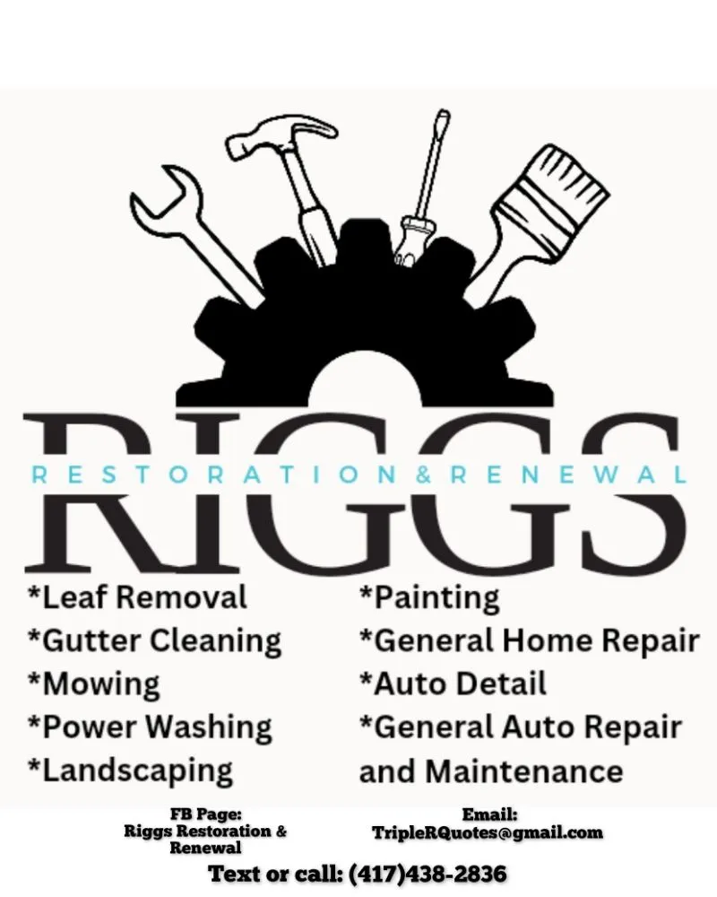 Custom lawn care service in Carl Junction, MO by Riggs Restoration & Renewal