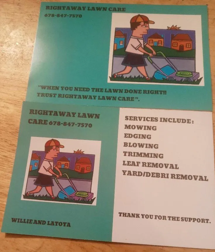 Reliable lawn mowing service experts serving Hapeville, GA - RIGHT AWAY LANDSCAPE AND LAWN CARE