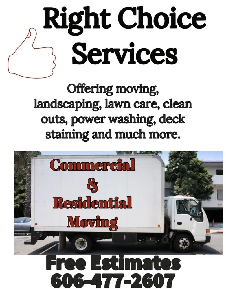 Reliable outdoor landscaping in Grethel, KY by Right Choice Movers