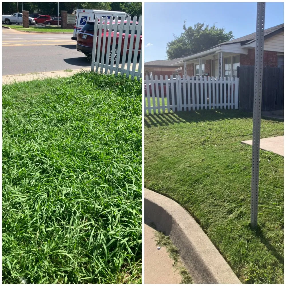 Affordable yard cleanup service for residential properties across Moore, OK - Right Landscaping