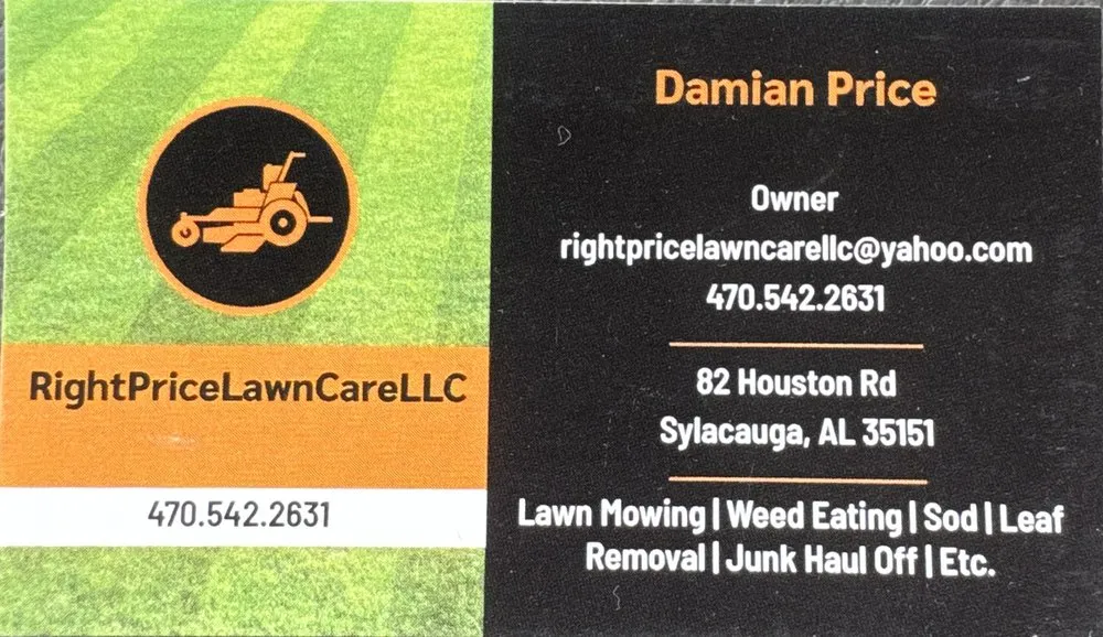 Reliable yard maintenance with custom design across Sylacauga, AL - Right Price Lawn Care