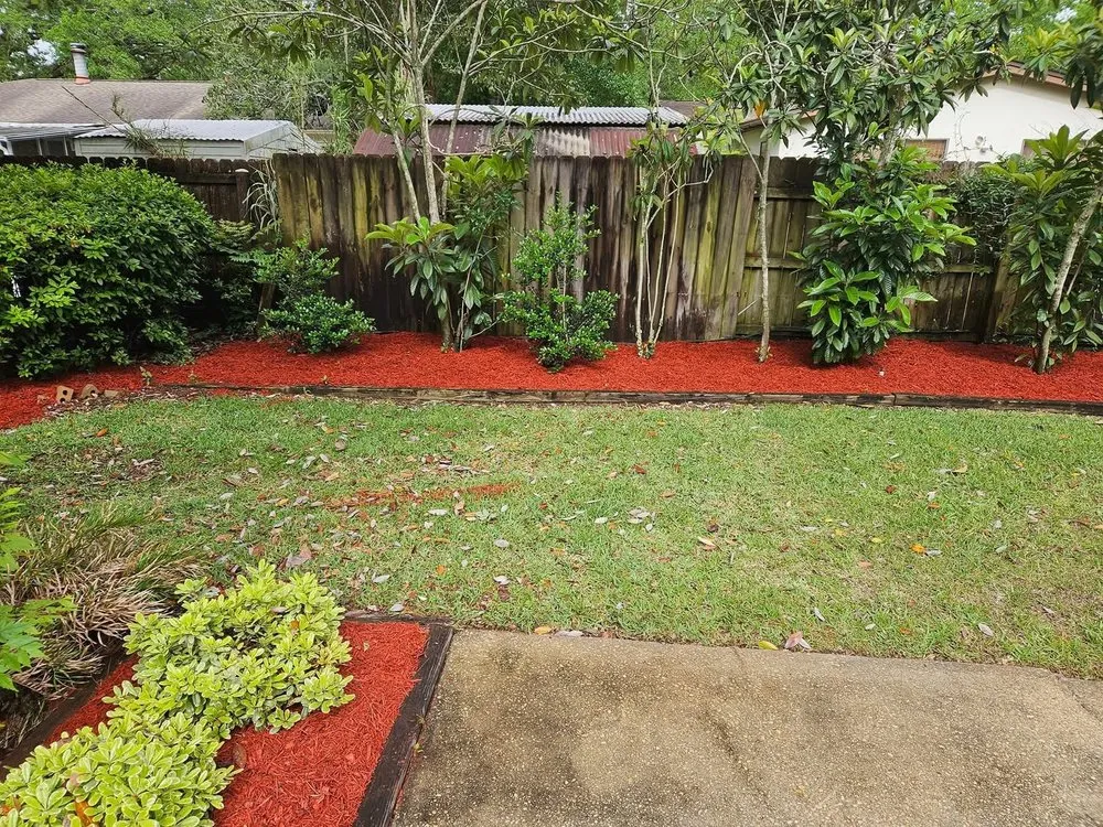Expert yard cleanup service with custom design across Navarre, FL - Right Way Lawn Care