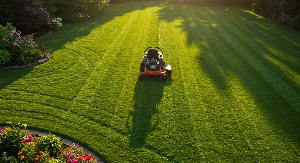Custom landscape design for year-round maintenance in Navarre, FL by Right Way Lawn Care