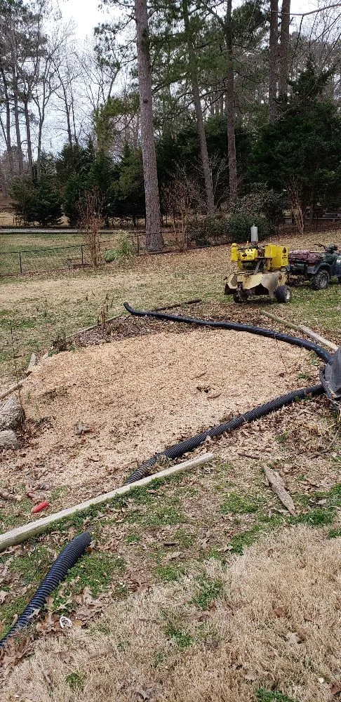 Custom lawn mowing service for homes in Roanoke Rapids, NC by Rightmyer Lawncare And Stump Grinding