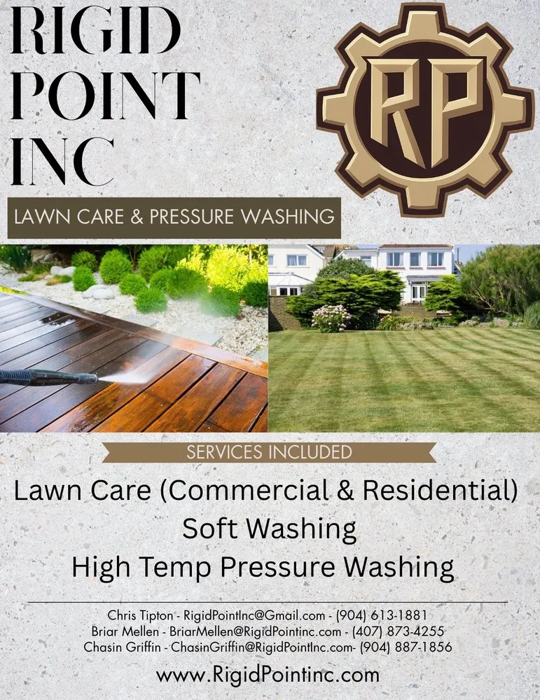 Local landscaping services in Jacksonville, FL - Rigid Point Enterprises