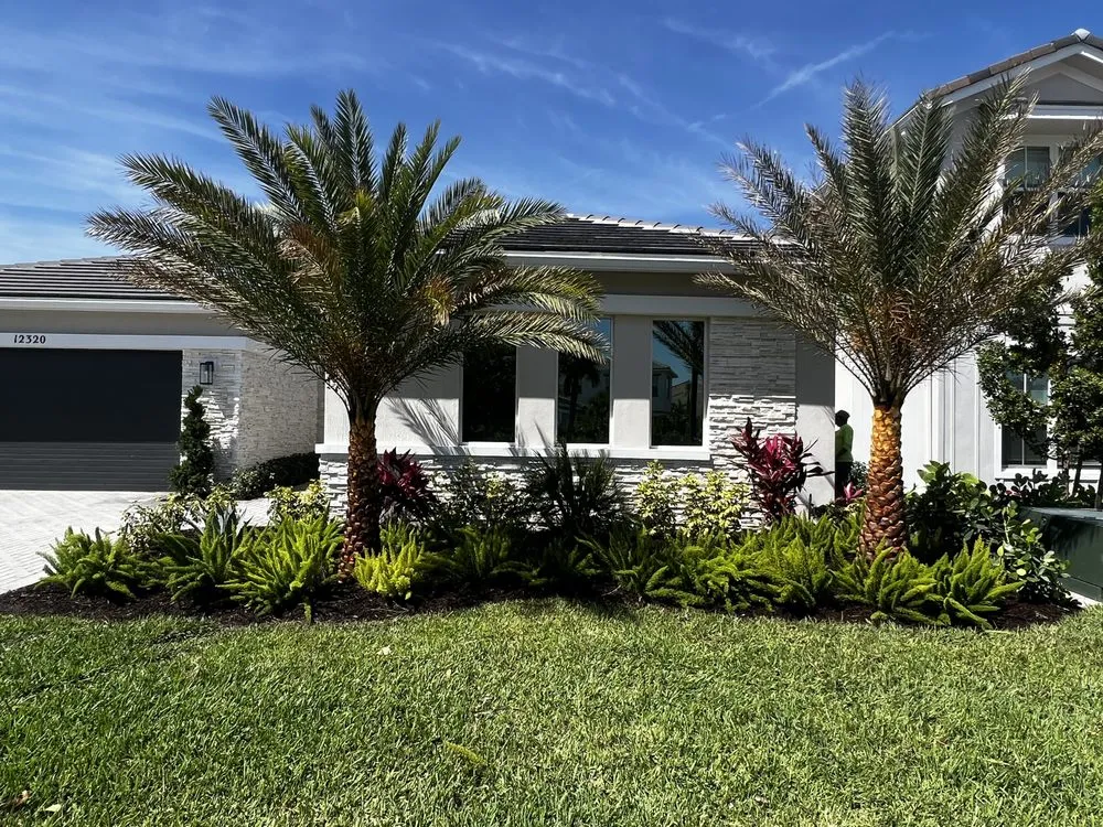 Professional garden landscaping in West Palm Beach, FL by Rigo Landscaping