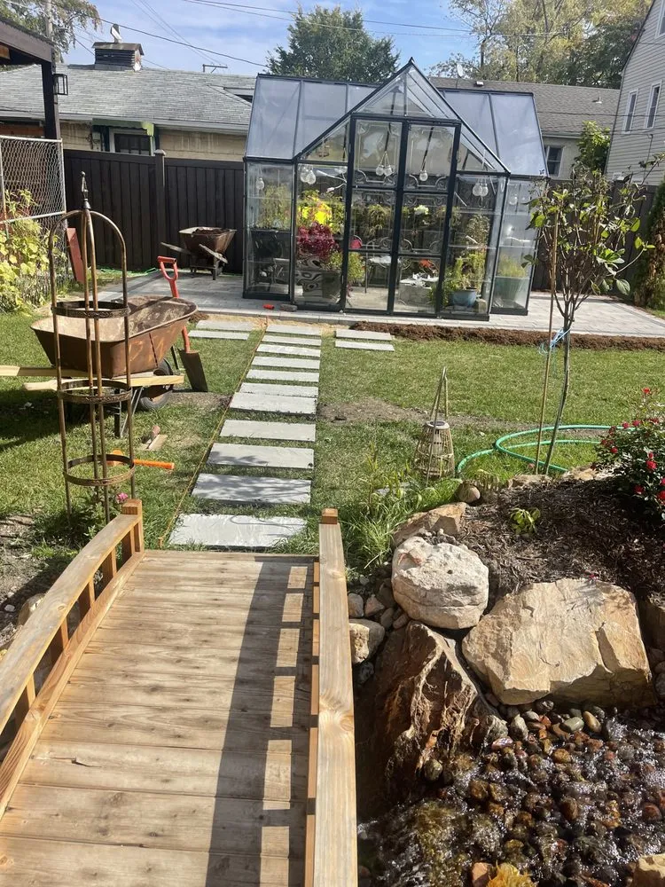 Professional garden landscaping for year-round maintenance across Chicago, IL - Rigoberto's Landscaping & Brick Paving