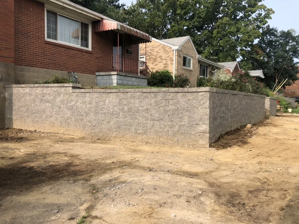 Professional landscape installation for residential properties in Gibsonia, PA by Riley Brothers' Landscaping