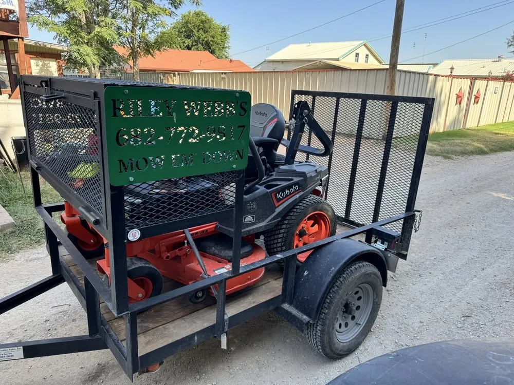 Expert landscape installation for beautiful yards across Abilene, TX - Riley Webb’s lawn services