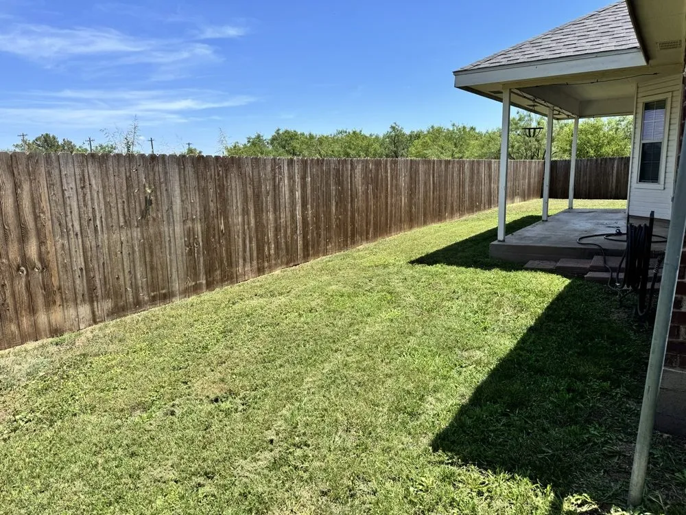 Trusted yard maintenance near you in Abilene, TX by Riley Webb’s lawn services