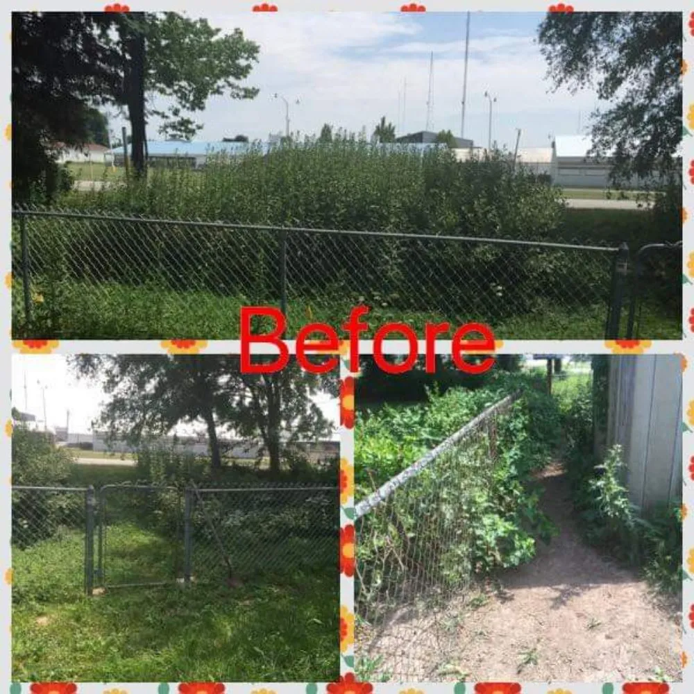 Professional yard cleanup service for residential properties in South Bend, IN by Riley's Lawn Care Service