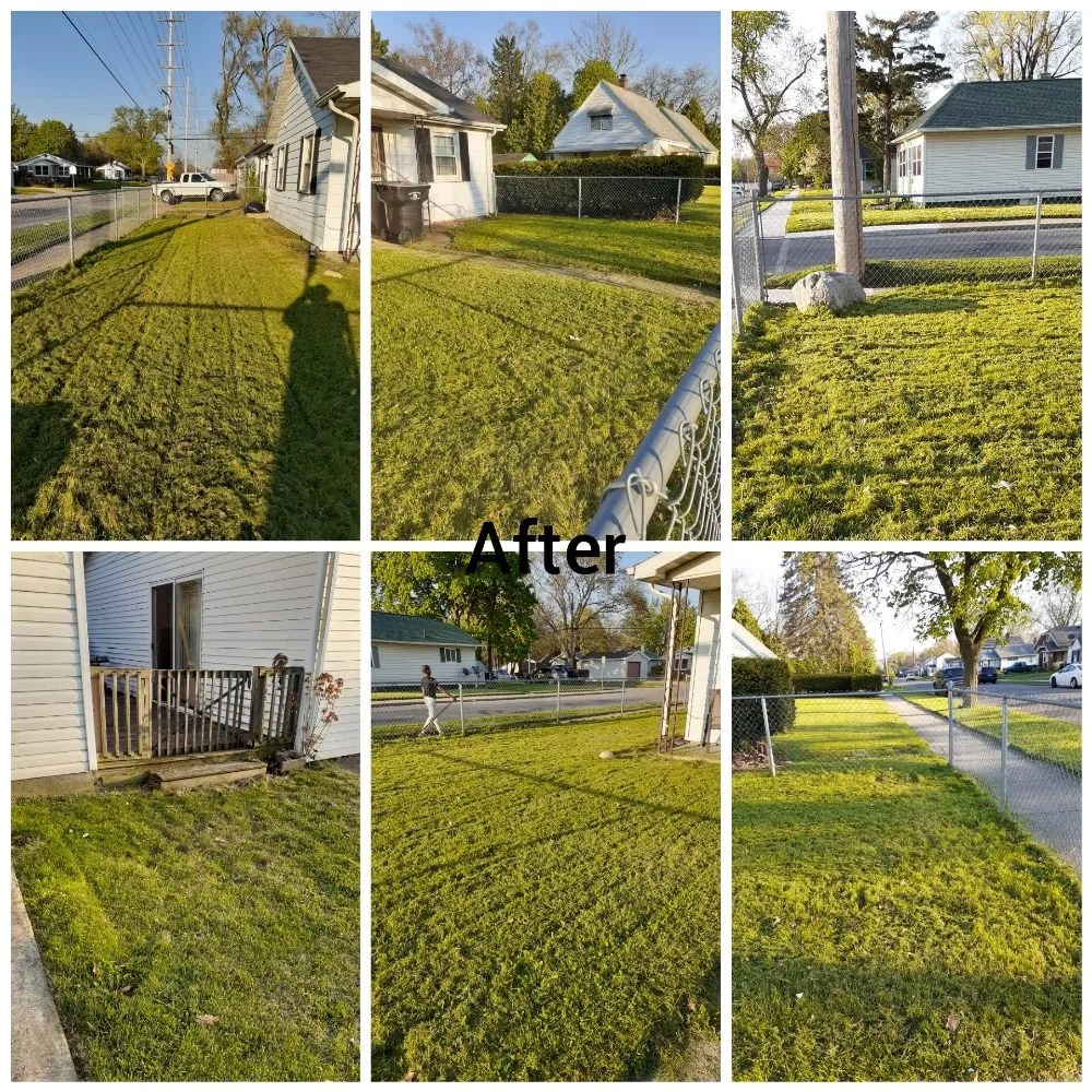 Custom landscape installation for year-round maintenance in South Bend, IN by Riley's Lawn Care Service