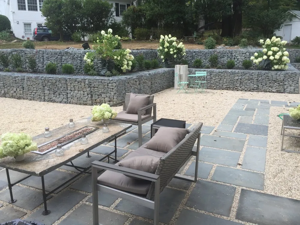 Professional garden landscaping in Arlington, VA by Rimble Landscaping