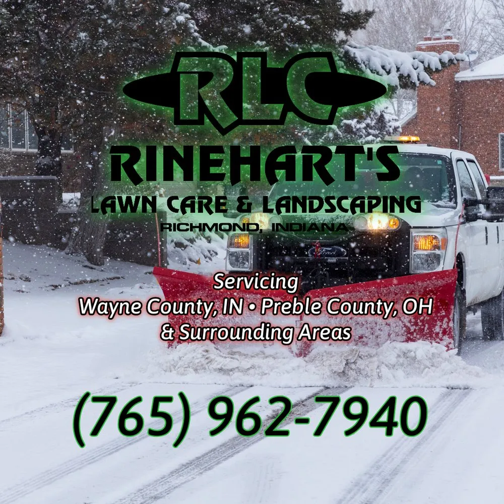 Top-rated yard cleanup service in Richmond, IN by Rinehart's Lawn Care Landscaping & Snow Removal