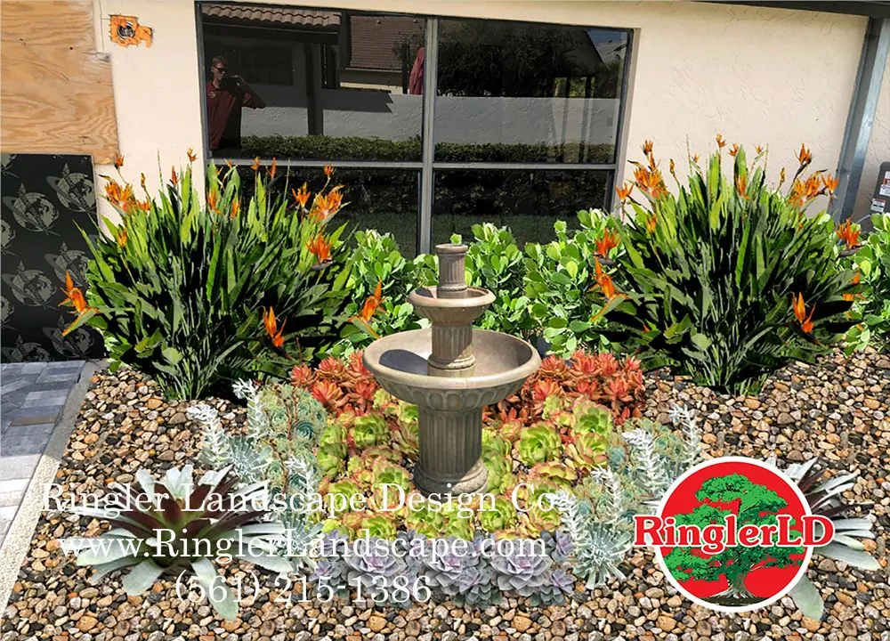 Local landscape installation in Loxahatchee, FL - Ringler Landscape Design