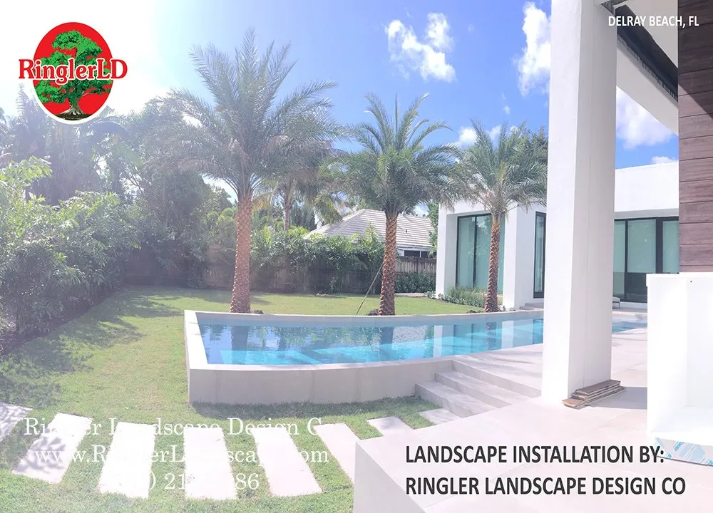 Custom lawn care service in Loxahatchee, FL by Ringler Landscape Design